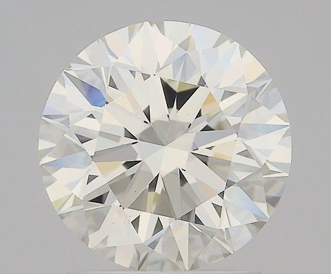 2.07ct I VVS2 Rare Carat Ideal Cut Round Diamond