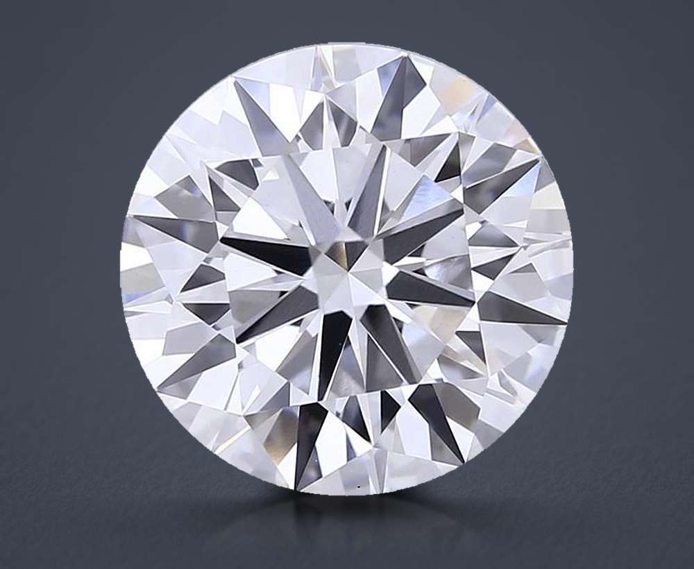 8.05ct D VVS2 Rare Carat Ideal Cut Round Lab Grown Diamond