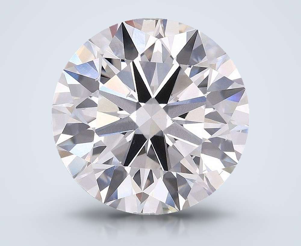 4.02ct H VS2 Rare Carat Ideal Cut Round Lab Grown Diamond