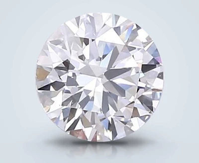 1.10ct F VS2 Rare Carat Ideal Cut Round Lab Grown Diamond