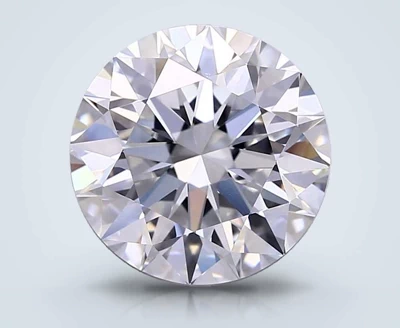 5.21ct E VVS2 Excellent Cut Round Lab Grown Diamond