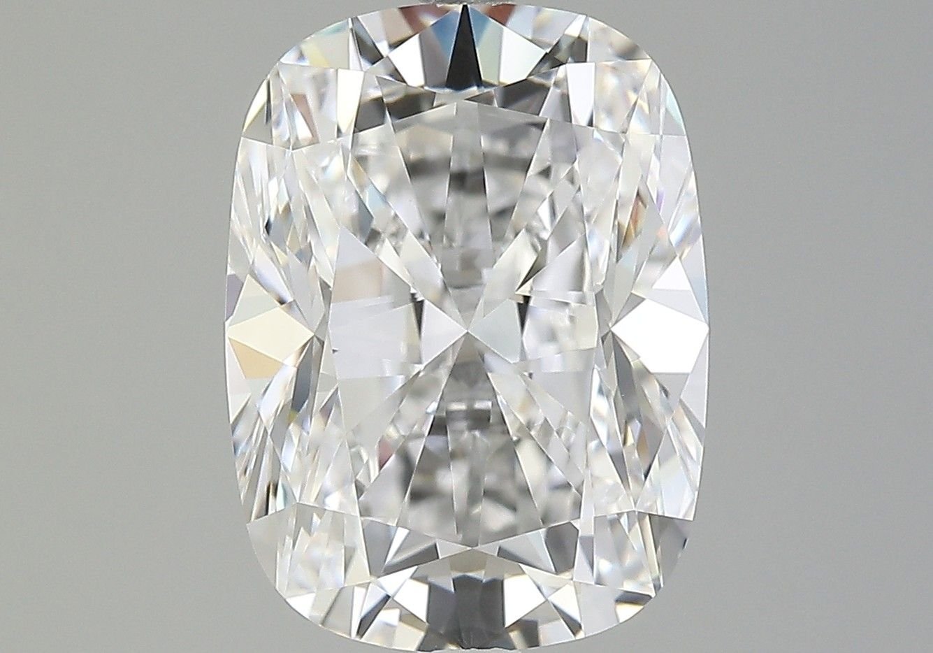 6.06ct D IF Rare Carat Ideal Cut Cushion Diamond