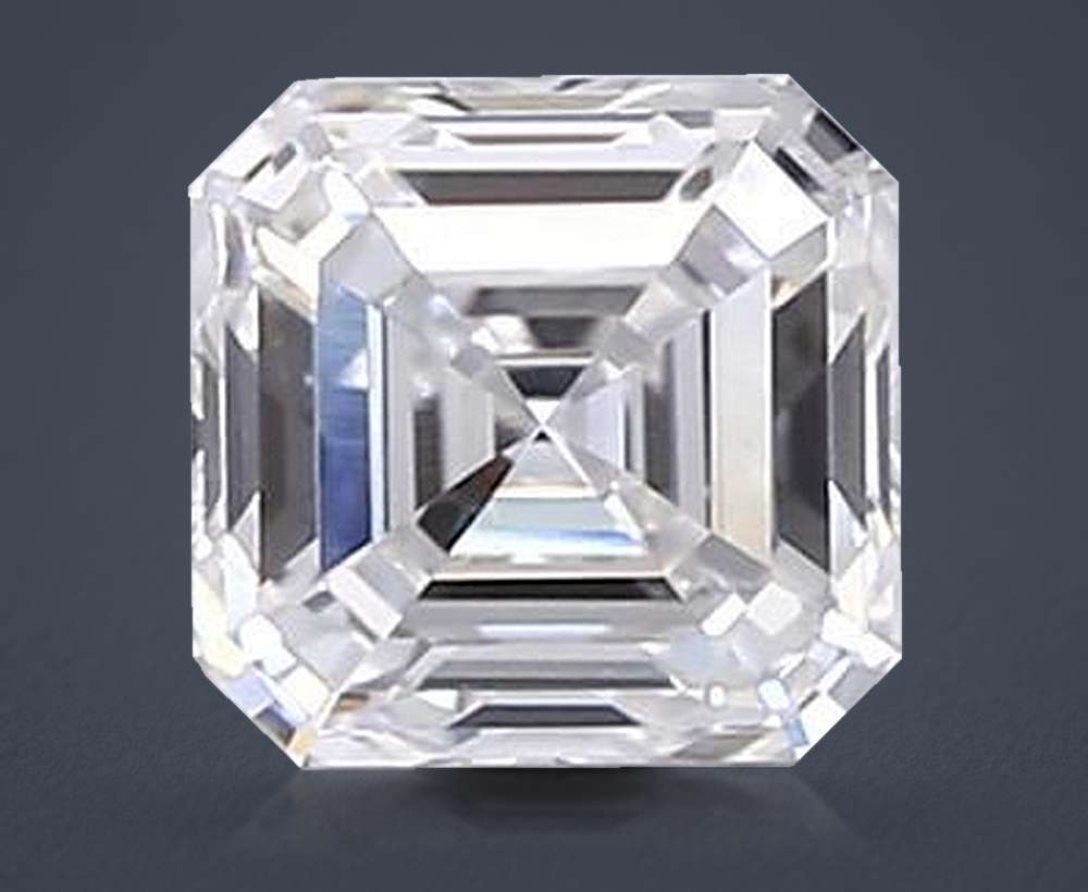 1.21ct E VS1 Rare Carat Ideal Cut Asscher Lab Grown Diamond
