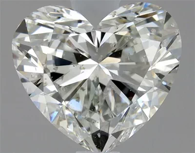 0.80ct F SI2 Rare Carat Ideal Cut Heart Diamond