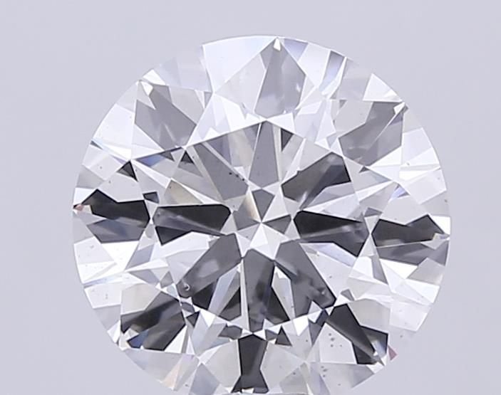 8.01ct F VS2 Excellent Cut Round Lab Grown Diamond
