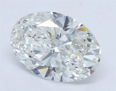 3.62ct H VS1 Rare Carat Ideal Cut Oval Diamond