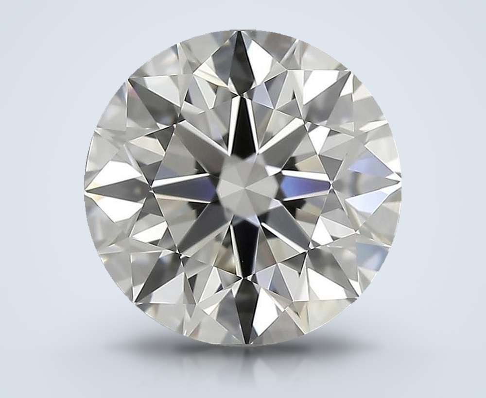2.01ct I VVS1 Rare Carat Ideal Cut Round Diamond