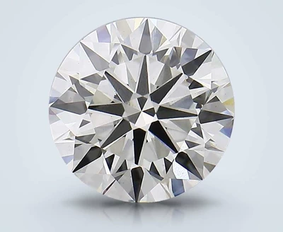 3.11ct J VS1 Excellent Cut Round Lab Grown Diamond