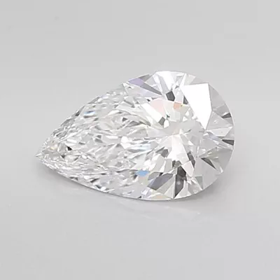 1.52ct D VS1 Rare Carat Ideal Cut Pear Lab Grown Diamond