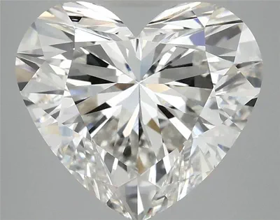 5.07ct G VS1 Rare Carat Ideal Cut Heart Lab Grown Diamond