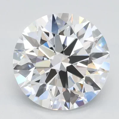 2.14ct D VVS1 Rare Carat Ideal Cut Round Lab Grown Diamond