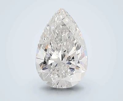 3.01ct F VS1 Very Good Cut Pear Lab Grown Diamond