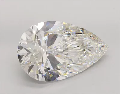 31.14ct F VS1 Rare Carat Ideal Cut Pear Lab Grown Diamond