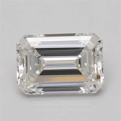 1.40ct E VS1 Rare Carat Ideal Cut Emerald Lab Grown Diamond