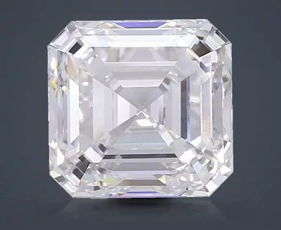 15.53ct F VS1 Rare Carat Ideal Cut Asscher Lab Grown Diamond