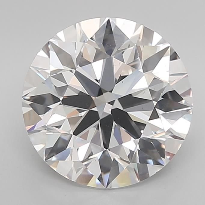 5.49ct E VS2 Excellent Cut Round Lab Grown Diamond