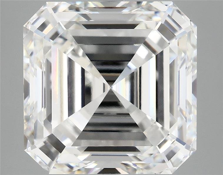 8.21ct F VVS2 Excellent Cut Asscher Lab Grown Diamond