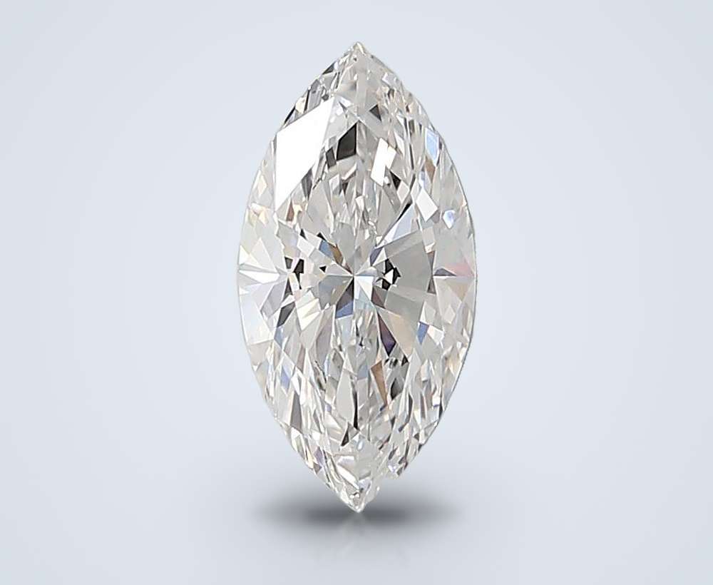 3.51ct E VVS2 Rare Carat Ideal Cut Marquise Lab Grown Diamond