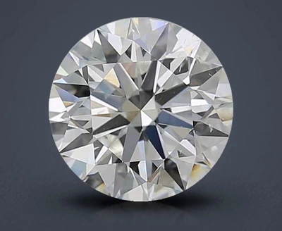 3.12ct G SI1 Rare Carat Ideal Cut Round Diamond