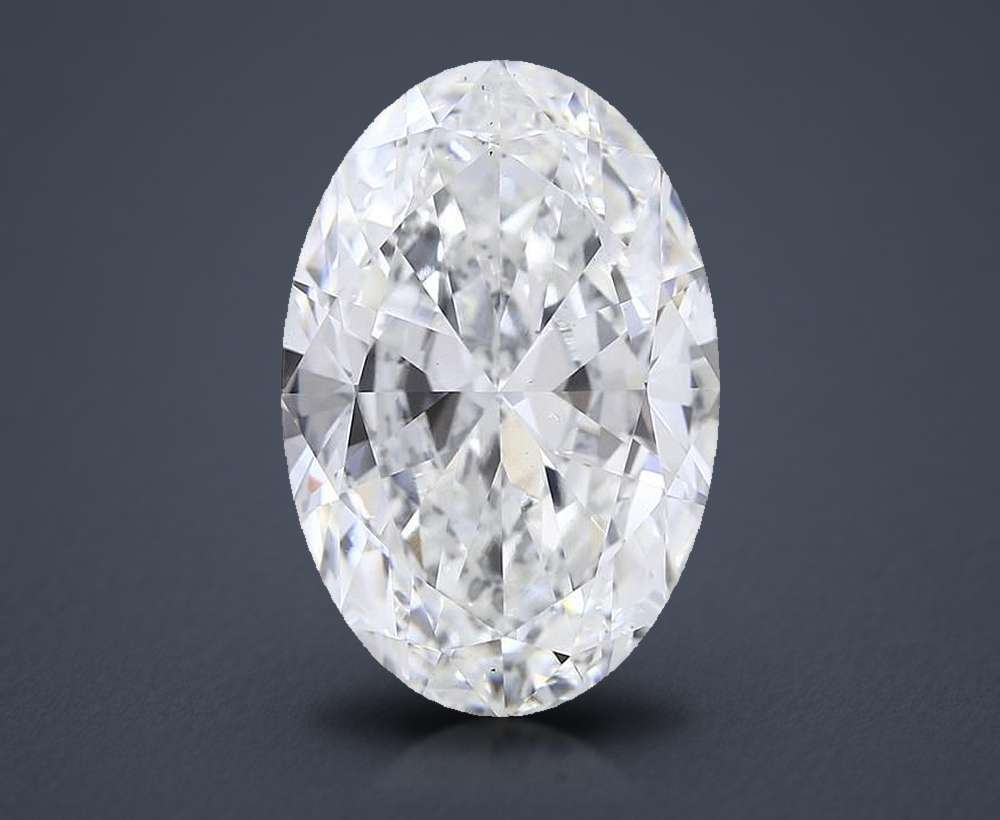 15.04ct F VS2 Very Good Cut Oval Lab Grown Diamond