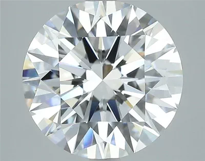 4.00ct D VVS2 Rare Carat Ideal Cut Round Diamond