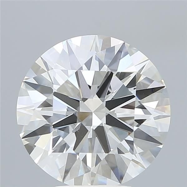 5.30ct G VVS2 Rare Carat Ideal Cut Round Lab Grown Diamond