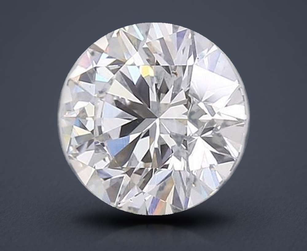 2.08ct H VVS2 Rare Carat Ideal Cut Round Lab Grown Diamond