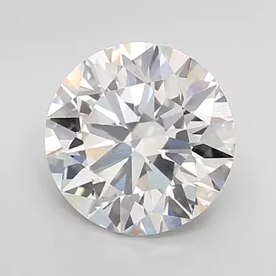 3.00ct F VS1 Rare Carat Ideal Cut Round Lab Grown Diamond