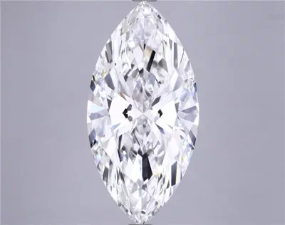 5.56ct F VS2 Rare Carat Ideal Cut Marquise Lab Grown Diamond