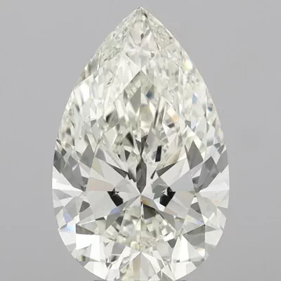 5.49ct I VS1 Rare Carat Ideal Cut Pear Diamond