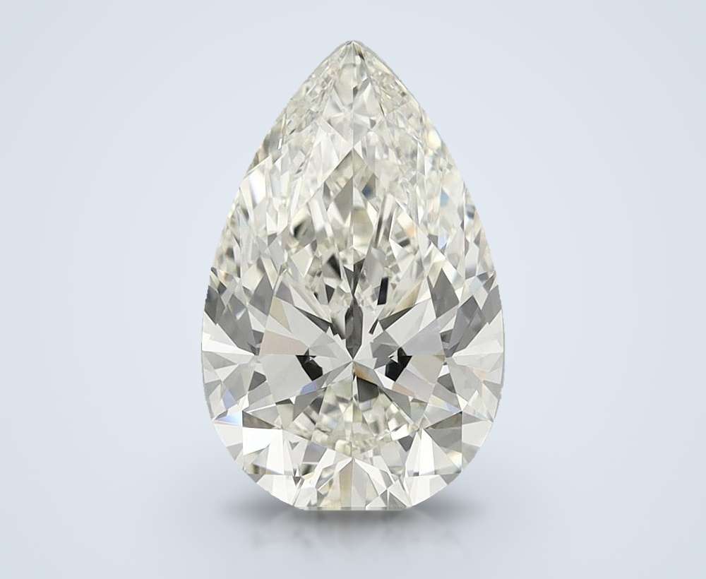 5.49ct I VS1 Rare Carat Ideal Cut Pear Diamond