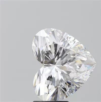 4.28ct D VS1 Rare Carat Ideal Cut Heart Diamond