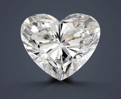 10.55ct G VVS2 Rare Carat Ideal Cut Heart Lab Grown Diamond