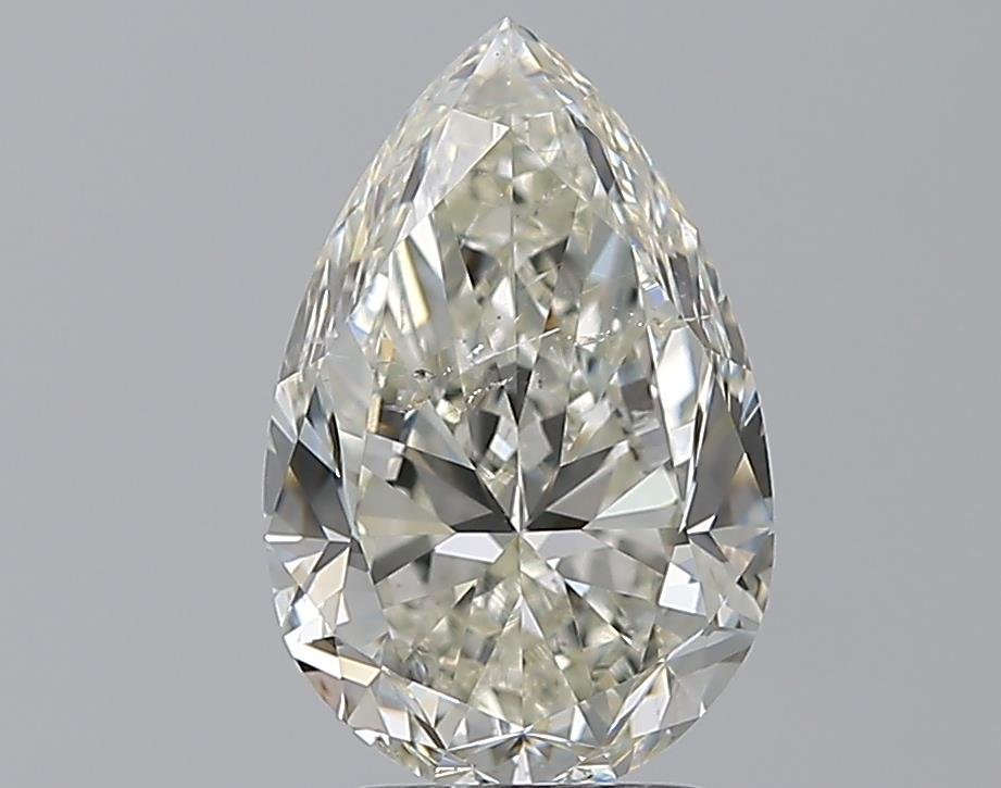 3.01ct K SI2 Very Good Cut Pear Diamond