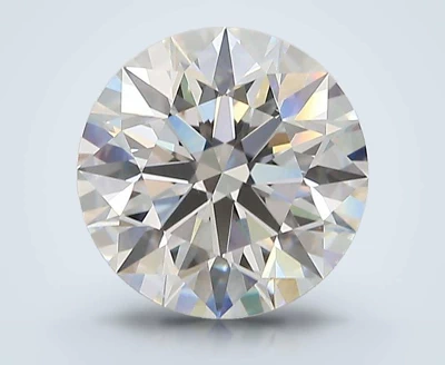 3.01ct E VS1 Rare Carat Ideal Cut Round Lab Grown Diamond