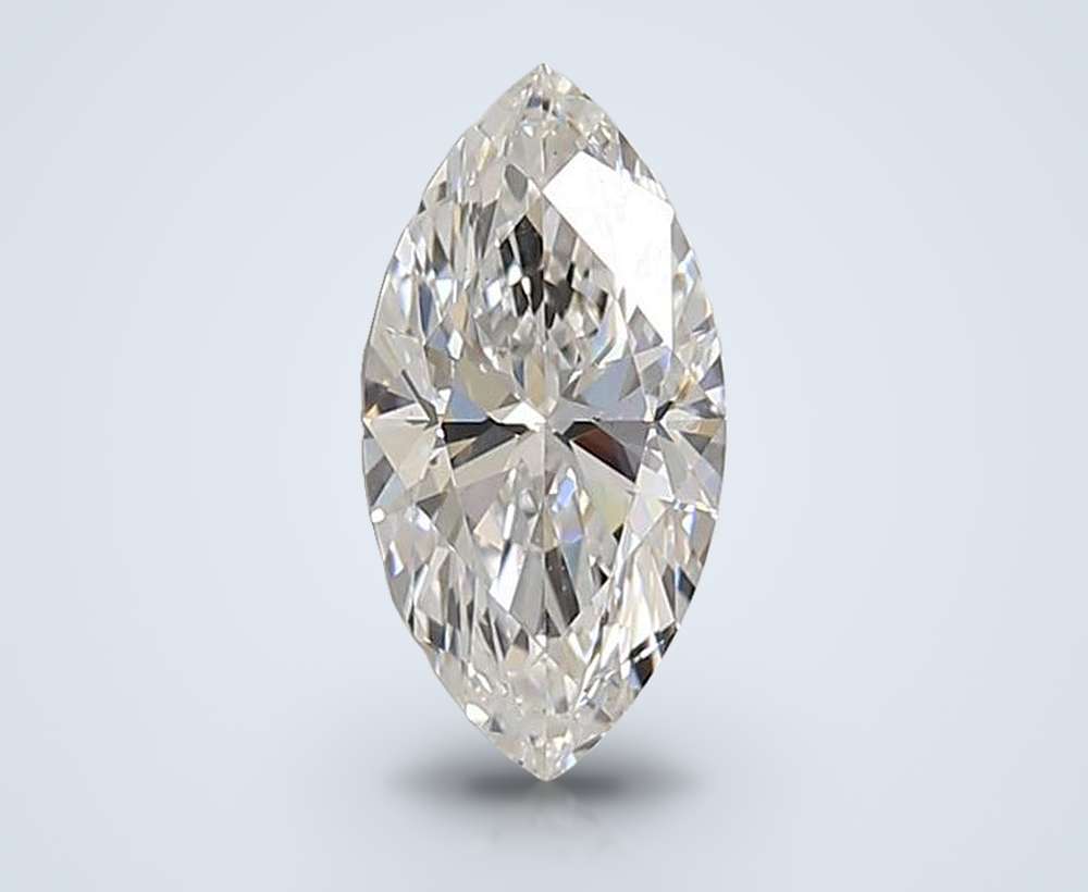 1.06ct E VS1 Rare Carat Ideal Cut Marquise Lab Grown Diamond