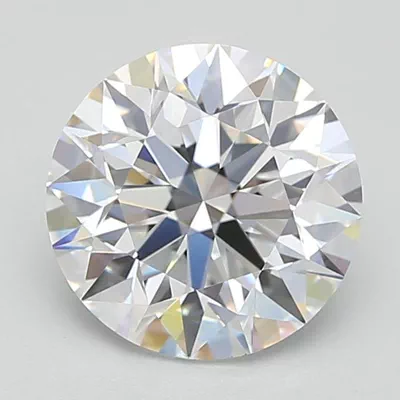 2.03ct D VVS1 Rare Carat Ideal Cut Round Lab Grown Diamond