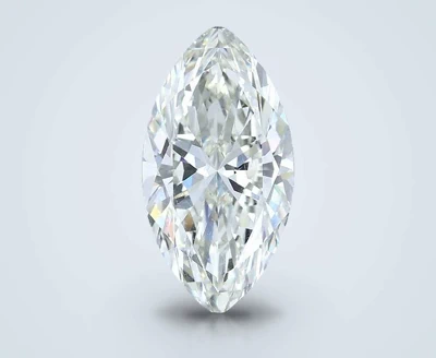 3.01ct I SI1 Rare Carat Ideal Cut Marquise Diamond