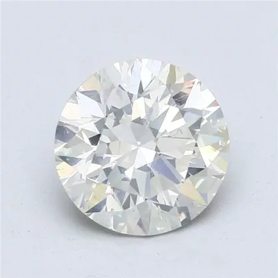 3.31ct J SI2 Rare Carat Ideal Cut Round Diamond