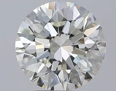 3.65ct K VVS2 Rare Carat Ideal Cut Round Diamond