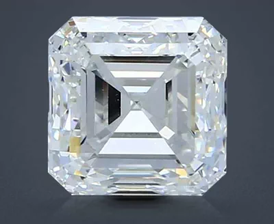 2.50ct J VVS2 Very Good Cut Asscher Diamond