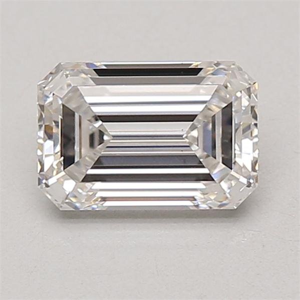 1.45ct E VS1 Rare Carat Ideal Cut Emerald Lab Grown Diamond