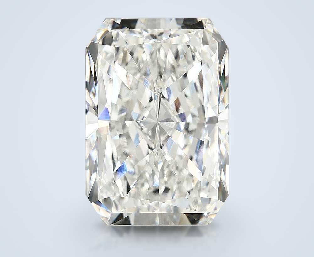 15.46ct F VVS2 Rare Carat Ideal Cut Radiant Lab Grown Diamond