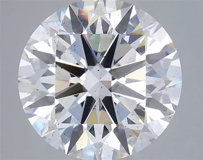 4.01ct F SI1 Excellent Cut Round Lab Grown Diamond