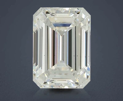 2.02ct E VS2 Rare Carat Ideal Cut Emerald Lab Grown Diamond