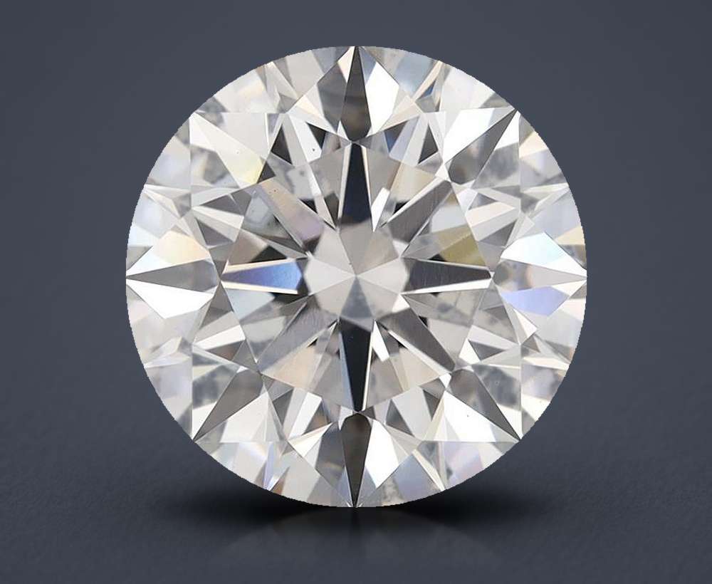 5.53ct H VS1 Rare Carat Ideal Cut Round Lab Grown Diamond