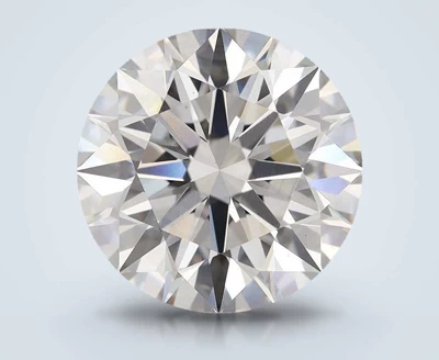 5.53ct H VS1 Rare Carat Ideal Cut Round Lab Grown Diamond