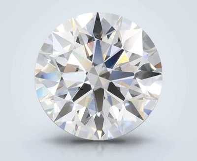 4.39ct D VVS1 Rare Carat Ideal Cut Round Lab Grown Diamond