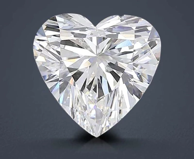 6.08ct G VS1 Rare Carat Ideal Cut Heart Lab Grown Diamond