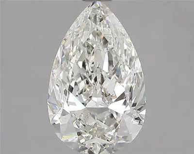 1.71ct H SI2 Rare Carat Ideal Cut Pear Diamond